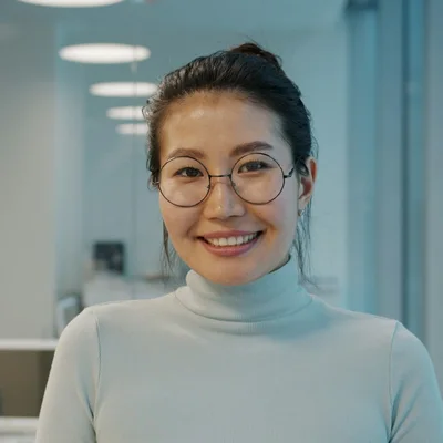 Hannah Liu on camera