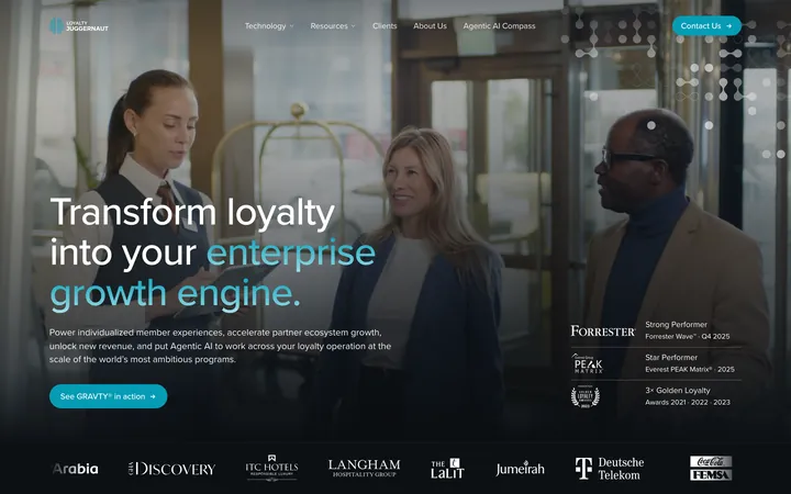 The Loyalty Juggernaut home page