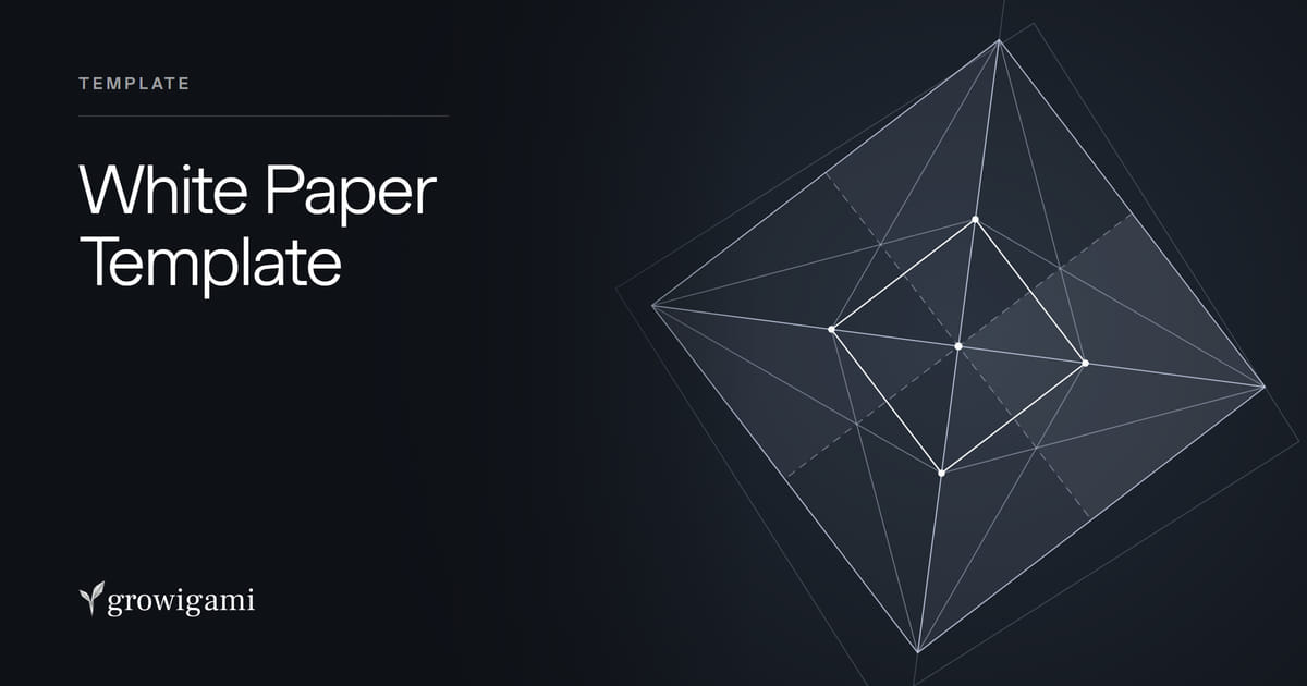 Whet Paper B2B White Paper Template (Free Word Download) | Growigami